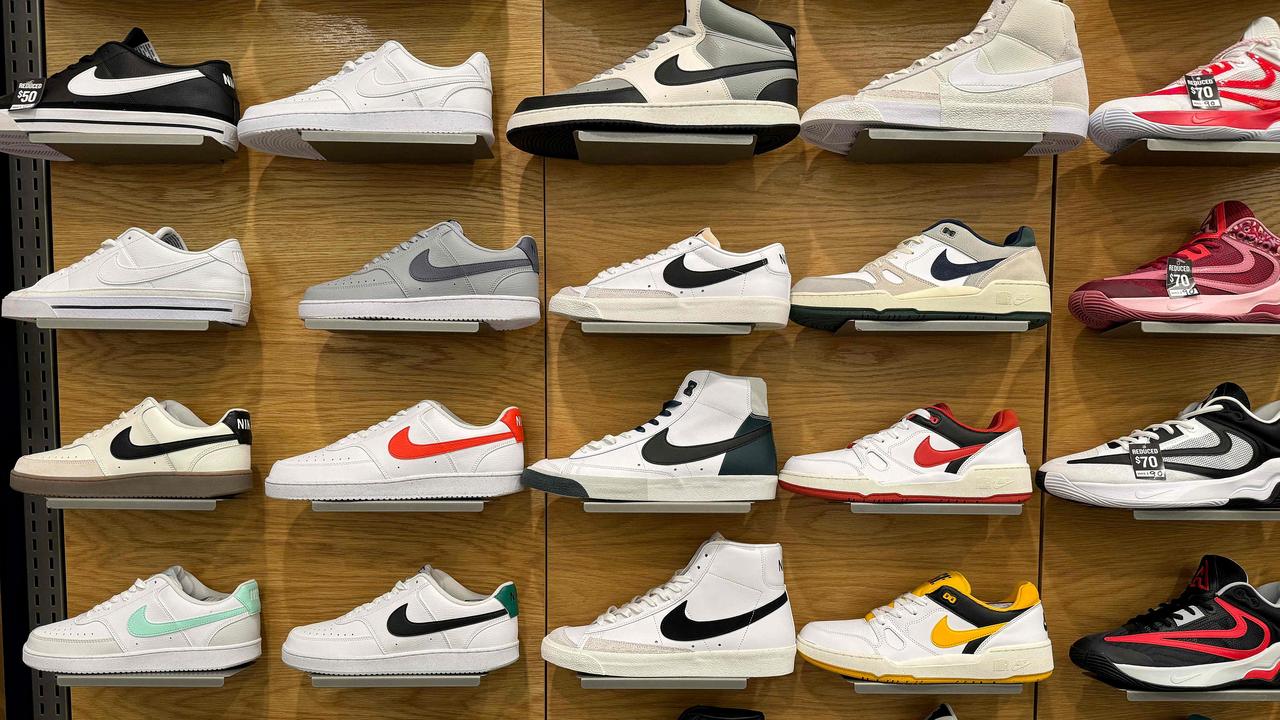 Nike is still dominant but its value is stagnating. Photo: Justin Sullivan/Getty Images/AFP.