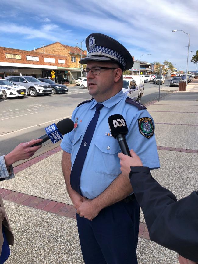 Mid-North Coast Police District Inspector Martin Burke. Picture: Daniel Mills