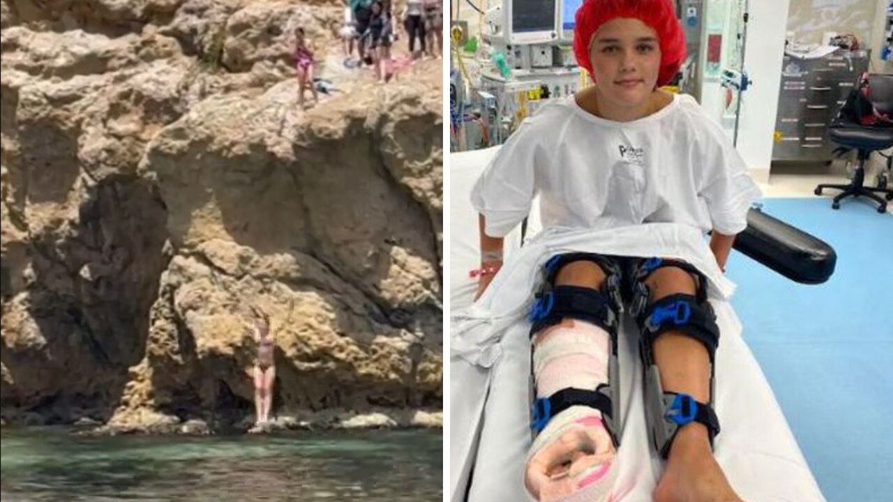 Shock as 12yo breaks both legs after jumping from popular Melbourne cliff  face | The Advertiser