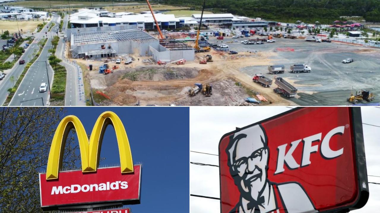 Developer Stockland expects some fast food businesses will be included in its Aura estate by the end of next year.