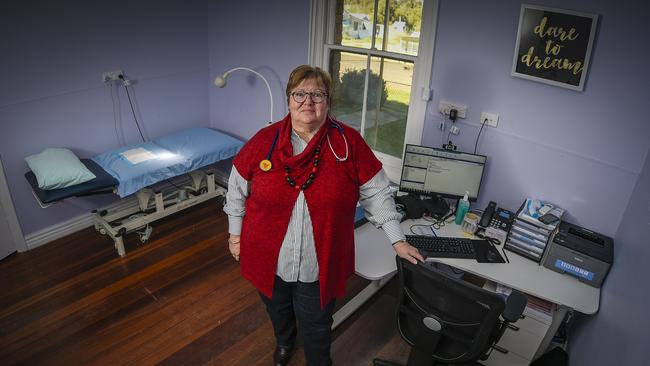 Nurse practitioner Di Thornton says an appeals process would have helped her and many of her patients after her request to the SA government to travel across the Victorian-SA border for work was rejected. Picture: Roy Van Der Vegt