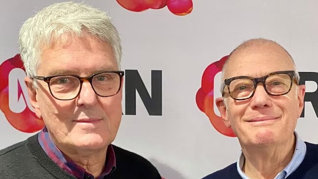 David Marr and Richard Ackland. Picture: Supplied