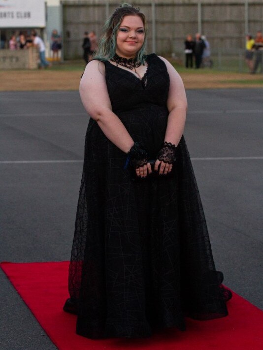 Amelia Kirkwood at the 2023 Bundaberg State High School Formal.