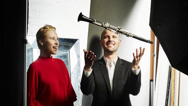 Omega Ensemble artistic directors David Rowden and Maria Raspopova launched their 2018 season with some Gallic charm. Picture: Keith Saunders