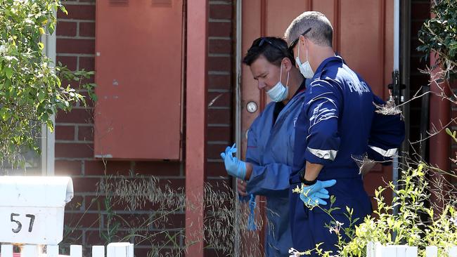 Police made the gruesome discovery at a unit on Lambeth St in January. Picture Yuri Kouzmin