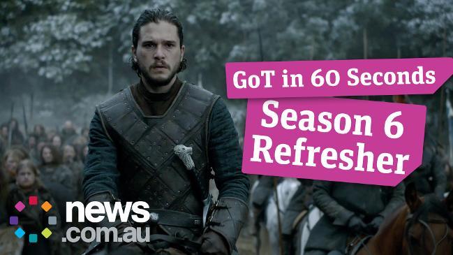 Game of Thrones in 60 Seconds: Season 6 Refresher