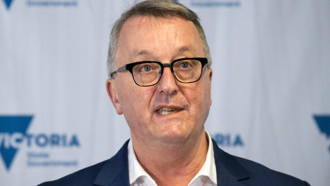 Health Minister Martin Foley is urging Victorians to get tested. Picture: NCA NewsWire/Sarah Matray