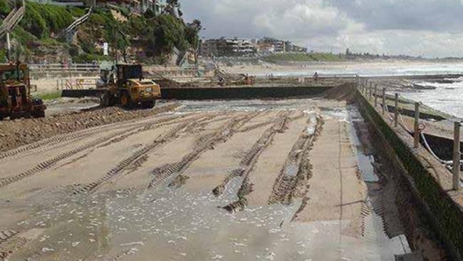 Gold Coast ocean pool investigation by the council - example of pool maintenance in Sydney.