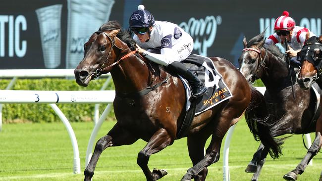 Caballus has impressed since moving to Bjorn Baker’s yard. Picture: Jeremy Ng-Getty Images