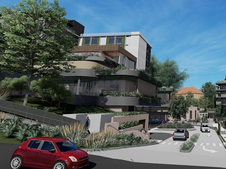 An artist's impression of the redeveloped Greenwich Hospital.
