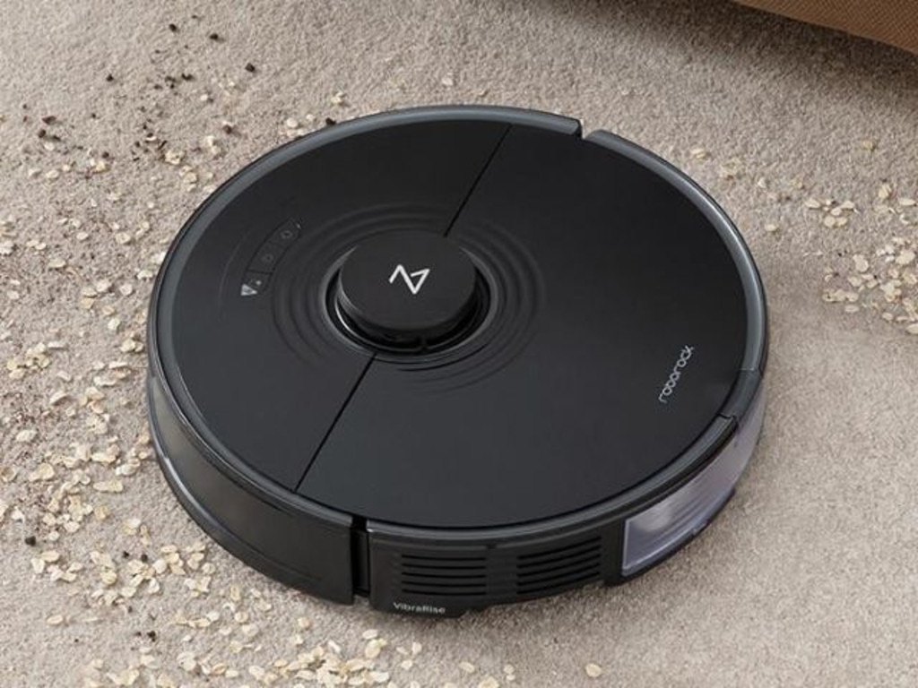 Roborock S7+ Robotic Vacuum and Mop Cleaner with Auto-Empty Dock. Picture: Roborock.