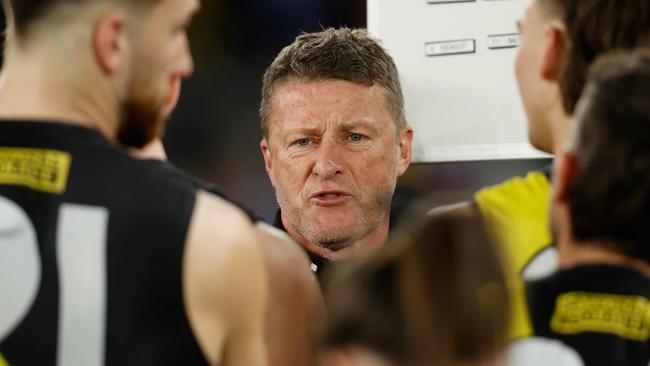 Hardwick said he had overstepped the mark. Picture: Getty Images