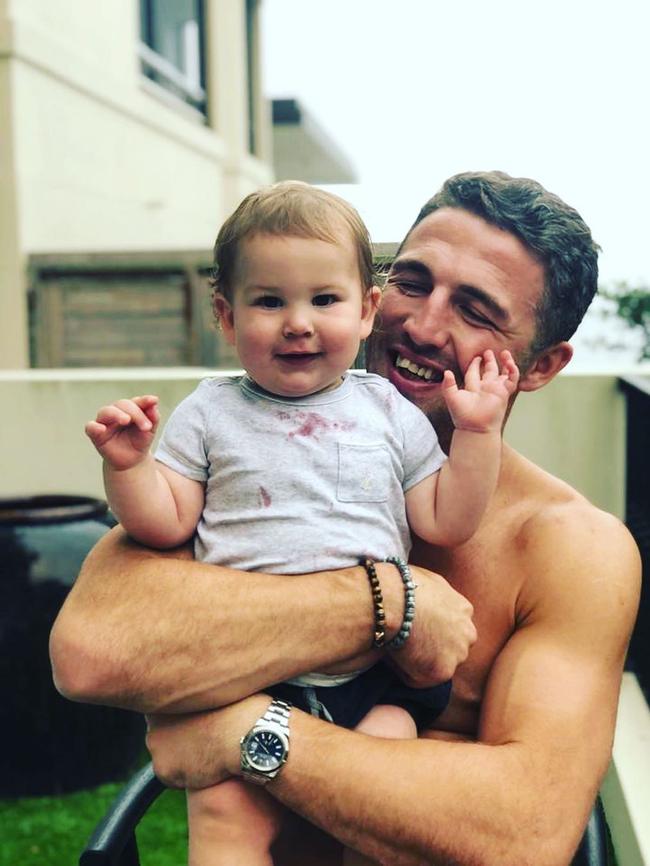 Burgess celebrated his 31st with family.