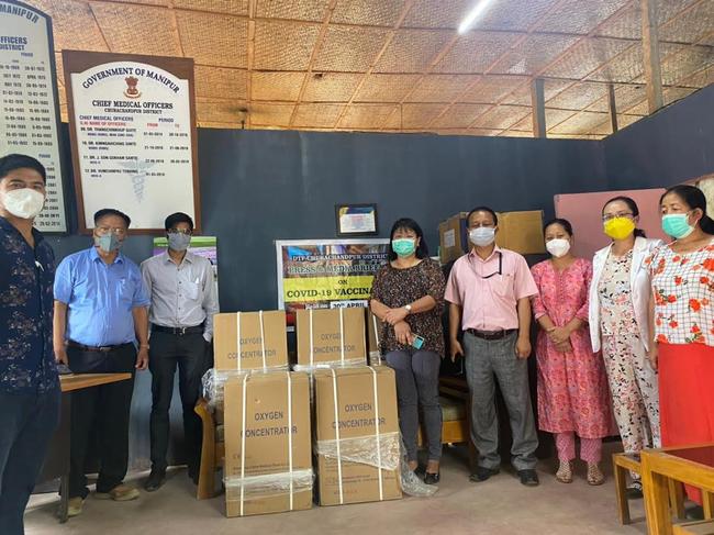 Anchal Goel and her team shipping off crucial supplies to India