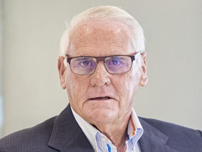 Billionaire Lang Walker, founder and executive chairman of Walker Corp., poses for a portrait after a Bloomberg Television interview in Singapore, on Thursday, Aug. 14, 2014. Walker, founder of one of Australia’s largest closely held developers, said that home prices in Sydney and Melbourne have climbed too much, and he is turning his focus to his investment in Malaysia. Photographer: Bryan van der Beek/Bloomberg *** Local Caption *** Lang Walker