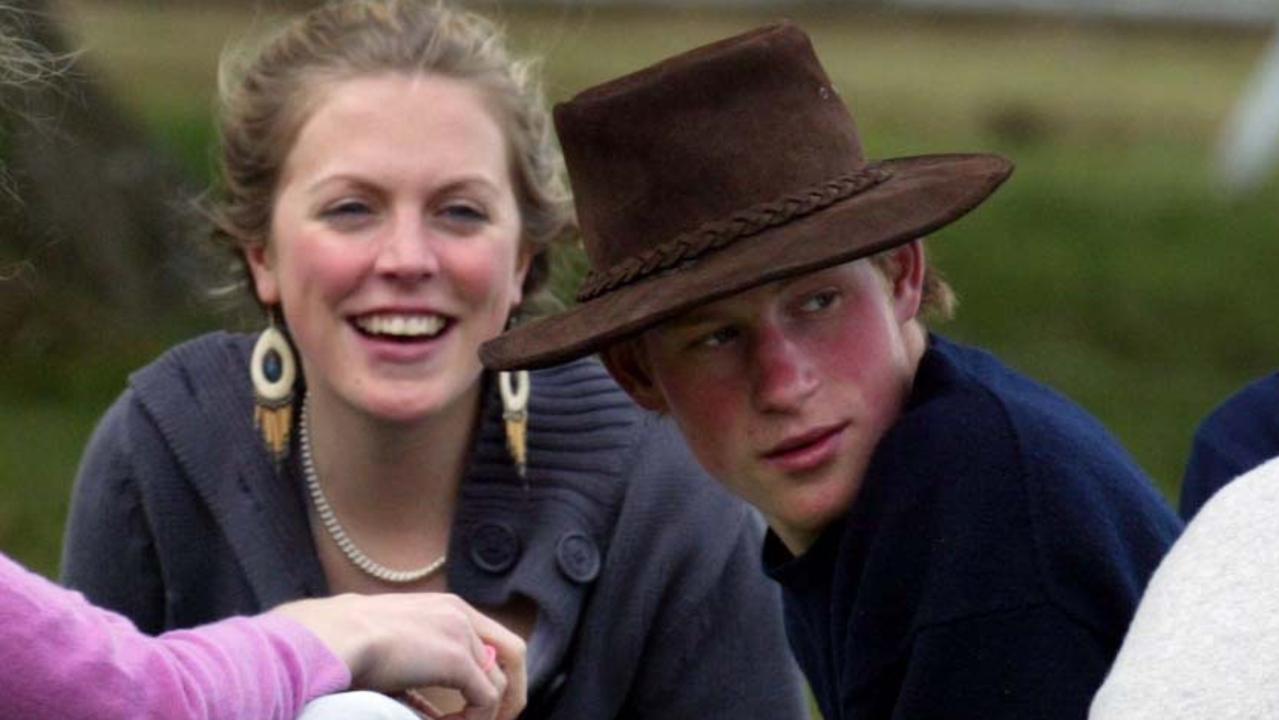 Laura Gerard-Leigh and Prince Harry in 2003. Picture: Steve Daniels/Alphapress/Australscope