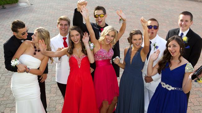 Teenagers having fun at a school formal. They weren’t banned – unlike the group from Berri Regional Secondary College. Picture: Getty (File)