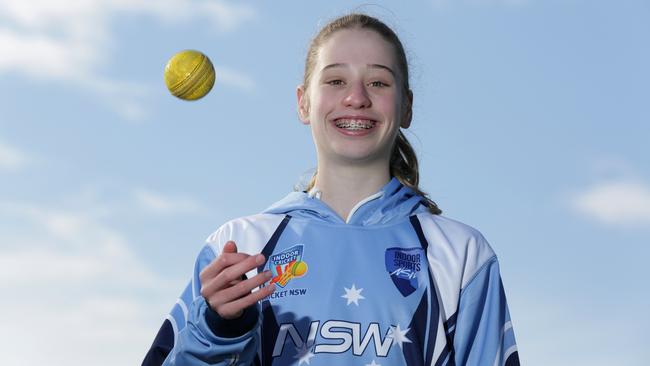 Junior Sports Star: Angelina Genford competes at Australian cricket  championships | Daily Telegraph