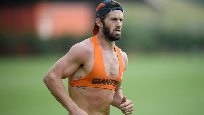 Callan Ward is about to step up his pre-season training load.