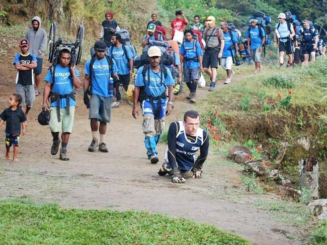 Astonishing account ... it took Fearnley and his entourage 11 days to tackle Kokoda.