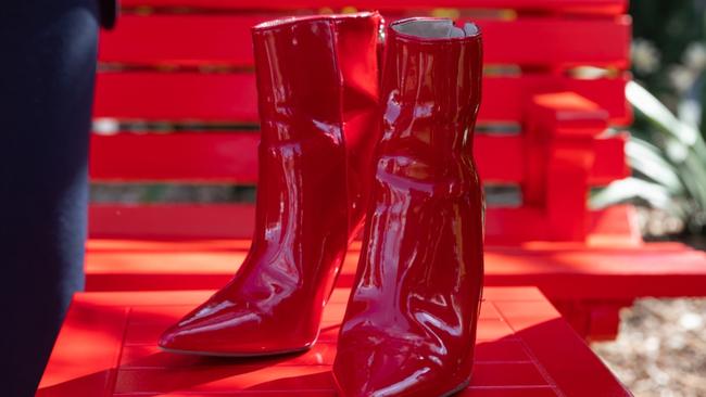 How red shoes are making more than a fashion statement