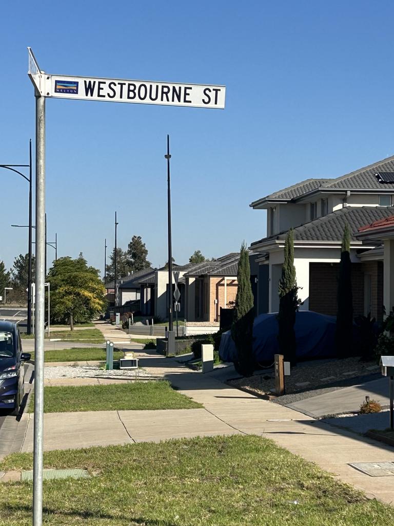 Westbourne Street, Strathtulloh, in Melbourne’s outer western suburbs.