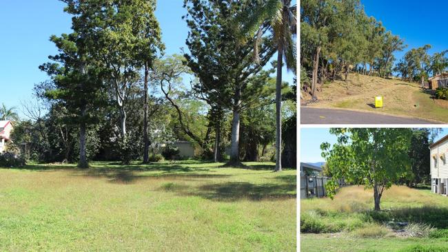 Some of the Rockhampton region’s cheapest blocks of land currently available for purchase.