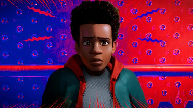 Character Miles Morales is voiced by Shameik Moore. Picture: Sony Pictures Animation