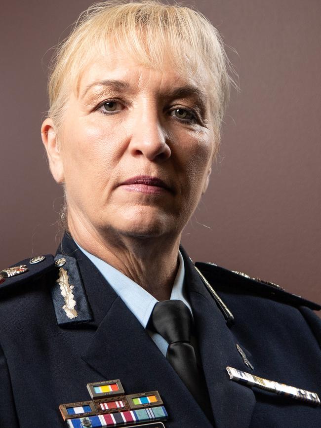 Queensland Police Commissioner Katarina Carroll. Picture: Brad Fleet