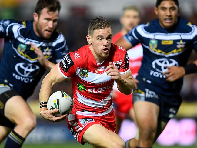 Matt Dufty of the Dragons is Wilfred’s Flop of the Week. Picture: Getty Images