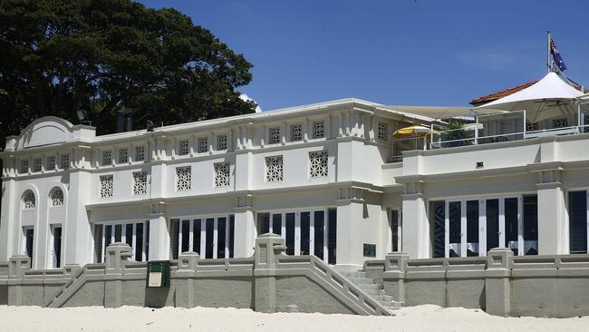 Bathers Pavillion at Balmoral Beach, Mosman. Picture: John Appleyard