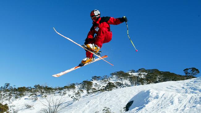 EVT experienced the ‘worst weather’ at its Thredbo ski resort for 20 years, with no natural snowfall in June. Picture: Joe Murphy