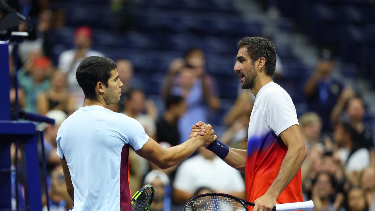 US Open 2022: Carlos Alcaraz reaches US Open quarter-finals in 70-year ...