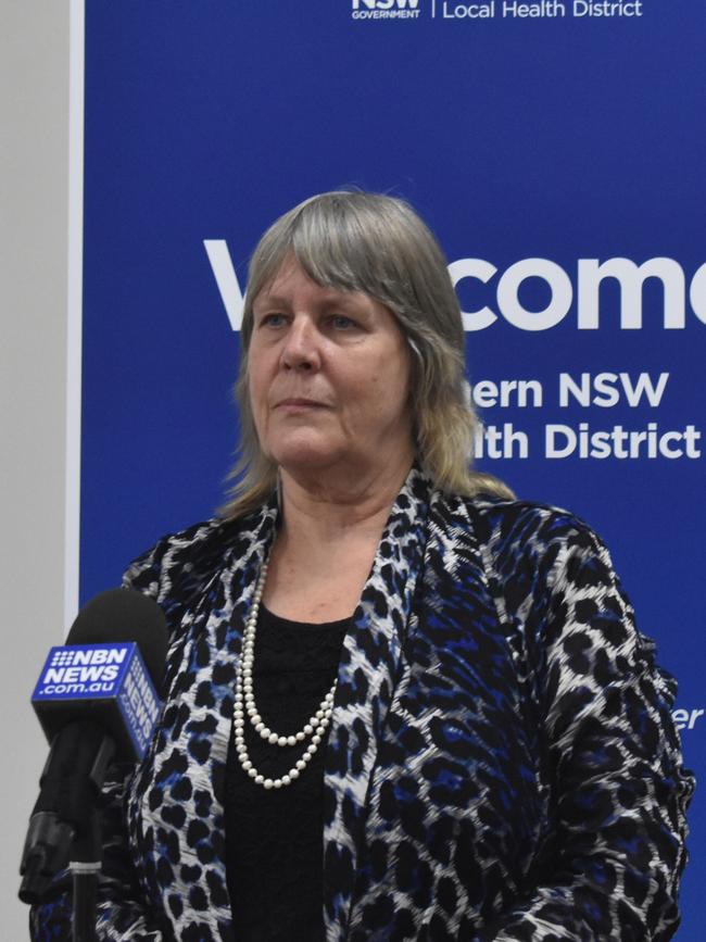 Acting chief executive of the health district Lynne Weir. Picture: Tessa Flemming