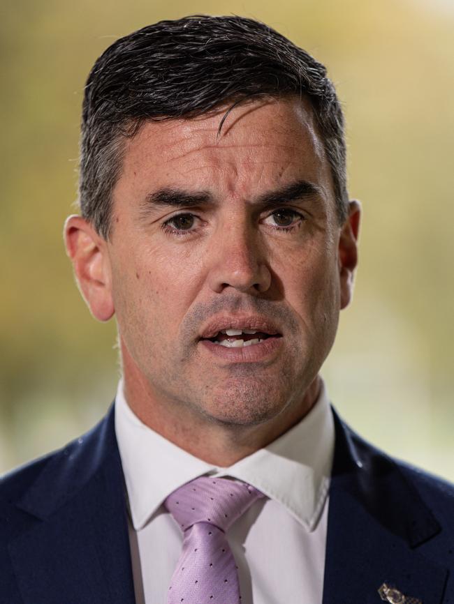 Victorian Opposition Leader Brad Battin. Picture: NewsWire / Diego Fedele