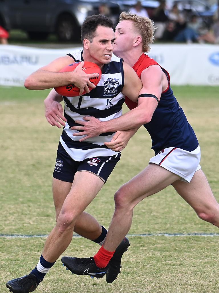 QAFL match between Broadbeach and Surfers. Sunday May 5, 2024. Picture, John Gass