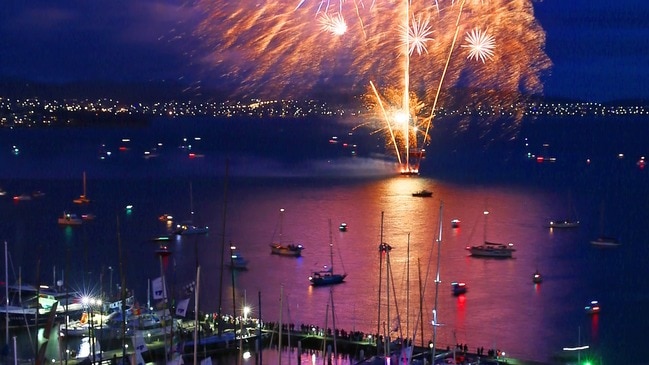 Milaythina - Exclusive Taste of Tasmania fireworks music