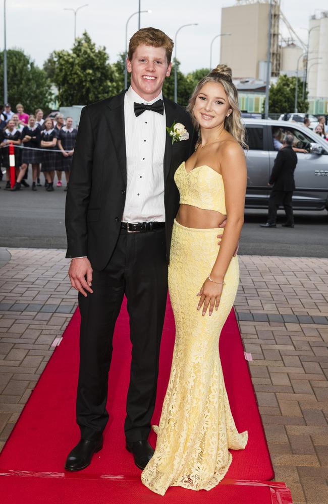 Will Flegler and Dakota Dolan at Toowoomba Grammar School formal at Rumours International, Wednesday, November 15, 2023. Picture: Kevin Farmer