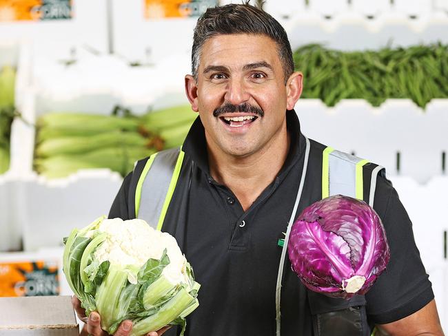 Alfred E. Chave Pty Ltd managing director Anthony Joseph is a fourth generation wholesaler at Brisbane Markets. Pics Tara Croser.