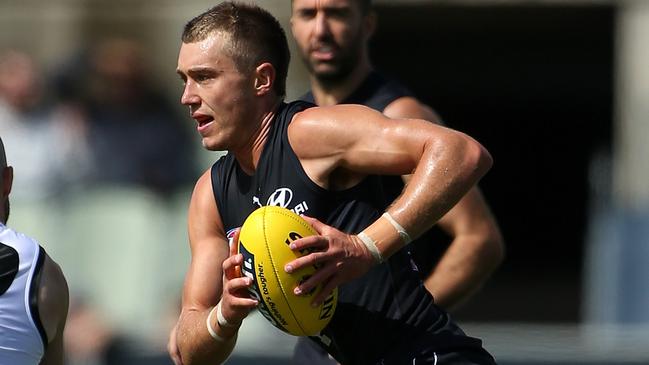 Patrick Cripps is the man for the Blues. Picture: AAP