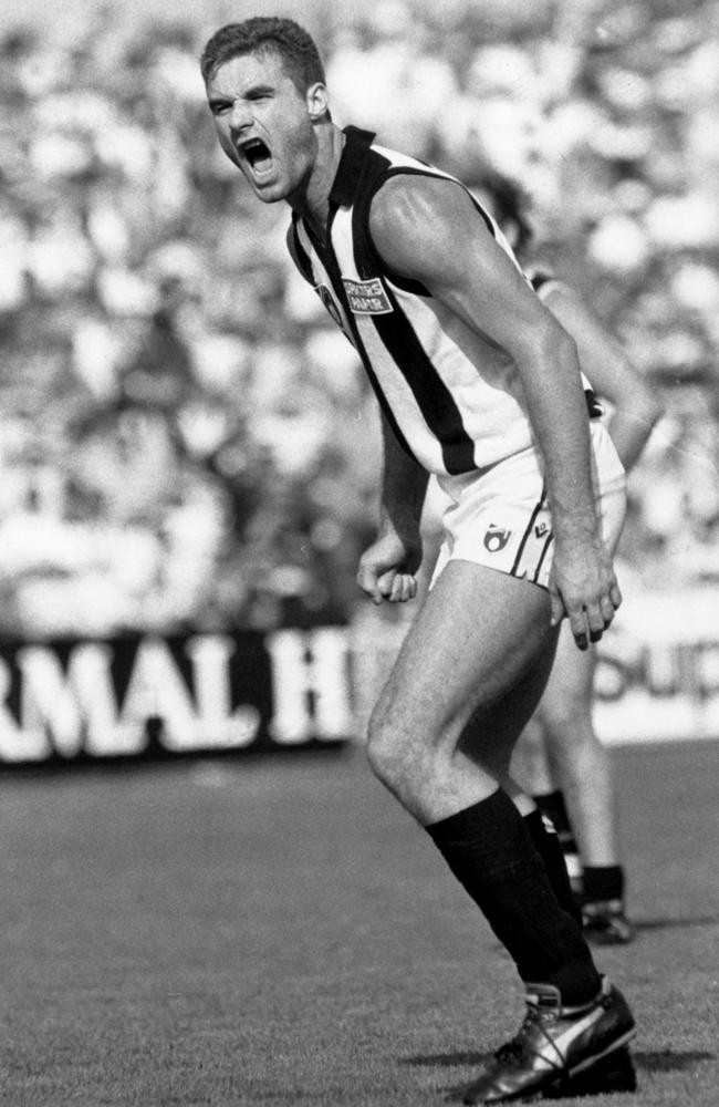 Former Collingwood player James Manson is Brown’s uncle.