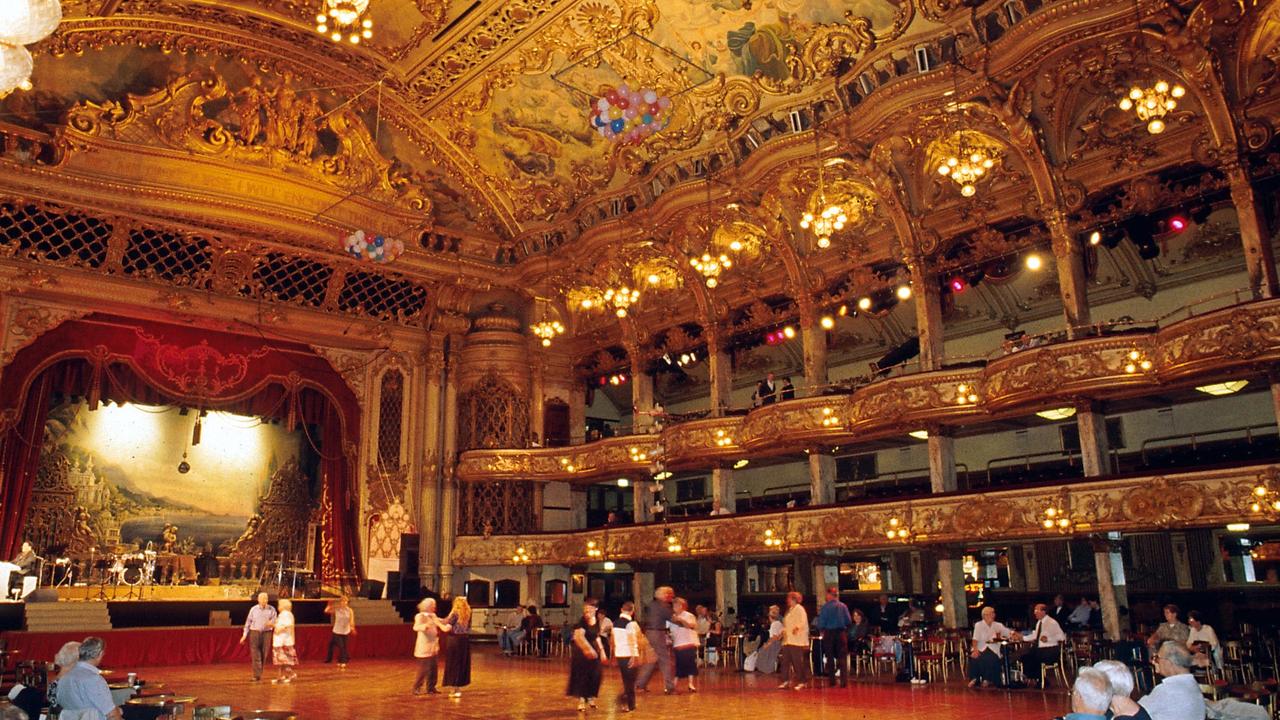 The spectacular Blackpool Tower ballroom.