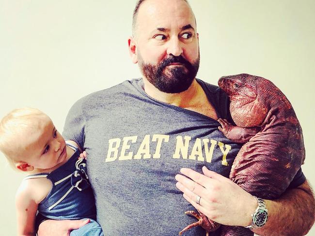 The real conservationist Bradley Trevor Greive is launching his own Netflix show Adventure Beast on October 22. Picture: Supplied