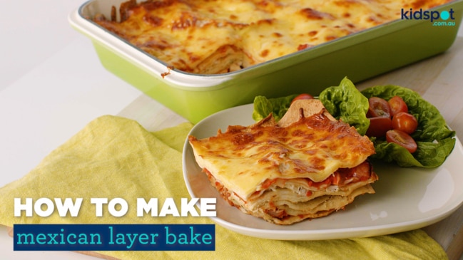 How to make Mexican layer bake