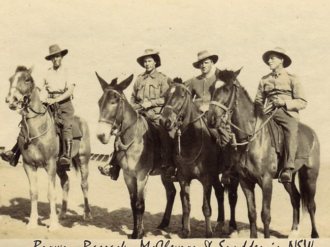 “My great, great grandfather Gilbert Rassack (second from left).” Picture: Supplied by Gary Teni