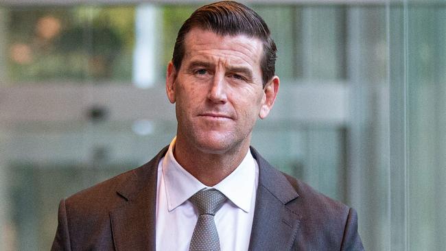 SYDNEY, AUSTRALIA - NewsWire Photos May 05, 2022: Ben Roberts-Smith leaves the Supreme Court in Sydney. Picture: NCA NewsWire / Christian Gilles