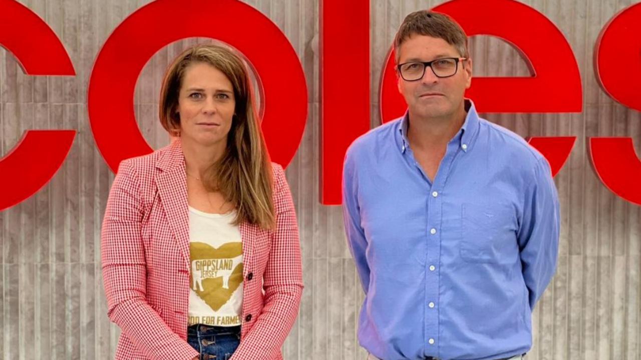 Gippsland Jersey co-founders Sallie Jones and Steve Ronalds. Picture: Supplied