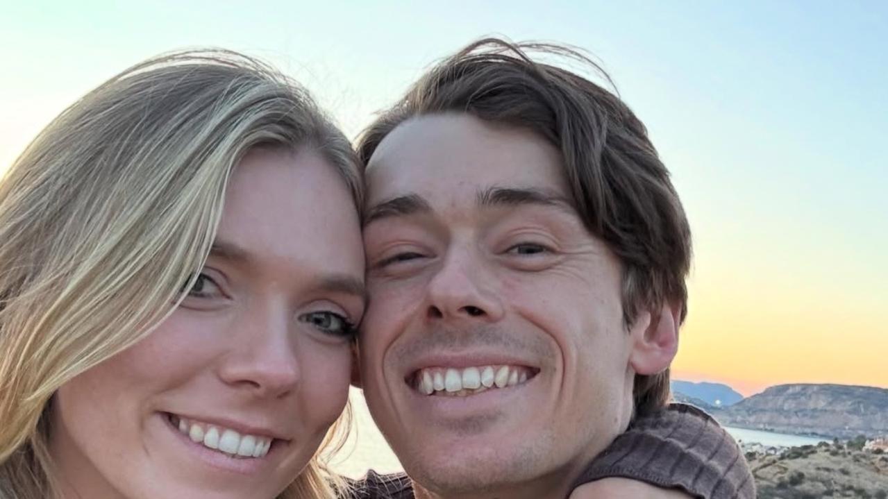 Alex de Minaur and Katie Boulter are engaged. Picture: Instagram