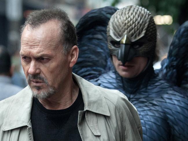 In this image released by Fox Searchlight Pictures, Michael Keaton portrays Riggan in a scene from "Birdman." Keaton was nominated for a Golden Globe for best actor in a comedy or musical for his role in the film on Thursday, Dec. 11, 2014. The 72nd annual Golden Globe awards will air on NBC on Sunday, Jan. 11. (AP Photo/Fox Searchlight, Atsushi Nishijima)