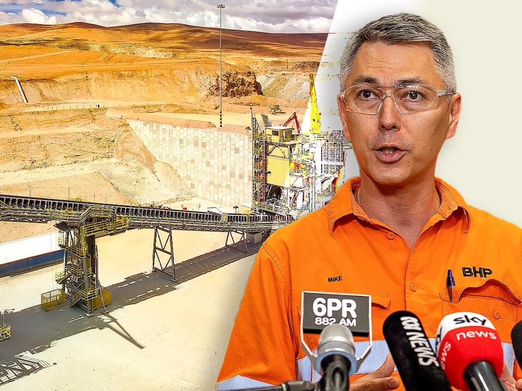 Mike Henry, the boss of BHP.
